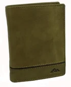 Portfele - Portfel Męski Skórzany EL FORREST Duży Pionowy Bez Zapięcia Dwa Skrzydełka 859 12 RFID OLIWKOWY 13 x 10 x 2.5 [cm] - miniaturka - grafika 1