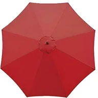 Parasole ogrodowe - Parasol ogrodowy (2,7 m) z 8 wymiennymi żebrami na patio/ogród/basen, czerwony - miniaturka - grafika 1