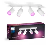 Lampy sufitowe - Philips - LED RGBW Oświetlenie punktowe ściemnialne Hue FUGATO 4xGU10/4,2W/230V biały - miniaturka - grafika 1