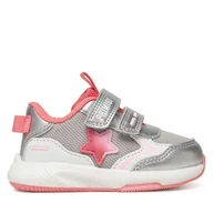 Buty dla dziewczynek - Sneakersy Primigi 7950000 Srebrny - miniaturka - grafika 1