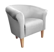 Fotele - ATOS Fotel Milo MG39 nogi 20 buk jasny szary - miniaturka - grafika 1