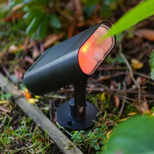 Lutec Ginbo 6938405330 kinkiet lampa ścienna zewnętrzna ogrodowa 1x7W LED IP44 czarny - Lampy ogrodowe - miniaturka - grafika 4
