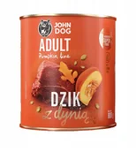 Mokra karma dla psów - JohnDog Pumpkin Adult Dzik 800g - miniaturka - grafika 1
