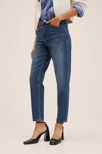 Spodnie damskie - Mango jeansy damskie high waist - grafika 1
