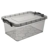 Pudła i pojemniki do przechowywania - Orion Pojemnik pudełko do przechowywania z pokrywką klipsami uniwersalny zamykany do żywności 14 l O-127313 + O-127313 - miniaturka - grafika 1