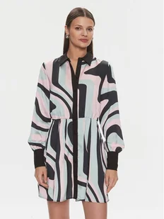Silvian Heach Sukienka koszulowa Mini GPP24333VE Kolorowy Regular Fit - Sukienki - miniaturka - grafika 1