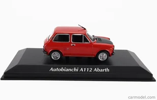 Autobianchi A112 Abarth - 1974 - Red , 1:43 Mnichamps 940121171 - Samochody i pojazdy dla dzieci - miniaturka - grafika 1