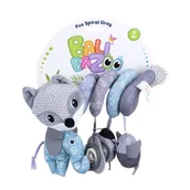 Grzechotki dla dzieci - Dumel BaliBazoo Aktywna Spirala Szary LIs 80581 - miniaturka - grafika 1
