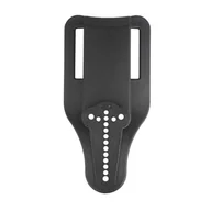 Odzież taktyczna i umundurowanie - DoubleTap Gear - Panel długi na pas do kabury - Kydex - Czarny - miniaturka - grafika 1