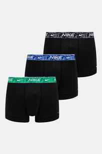 Nike bokserki 3-pack męskie kolor czarny 0000KE1008 - Majtki męskie - miniaturka - grafika 1