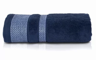 Detexpol Ręcznik bawełniany kąpielowy 70x140 do użytku codziennego niebieski - Ręczniki - miniaturka - grafika 1