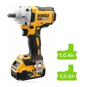Klucze udarowe - DeWalt XR DCF894P2-QW 18V 2x 5.0Ah 447Nm - miniaturka - grafika 1