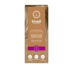 Khadi Henna Ciemny Blond 100g - Farby do włosów i szampony koloryzujące - miniaturka - grafika 2