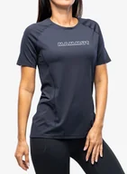 Koszulki i topy damskie - Koszulka szybkoschnąca damska Mammut Selun FL Logo T-Shirt - marine - miniaturka - grafika 1