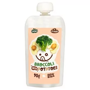 OVKO DANIE BROKUŁ-ZIEMNIAK PO 6 MIESIĄCU ŻYCIA BIO 90g - OVKO 8586019160277 - Dania dla dzieci - miniaturka - grafika 1