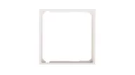 Gniazdka elektryczne - Berker Kwadrat biały pierścień odzielający B_11098989 - miniaturka - grafika 1