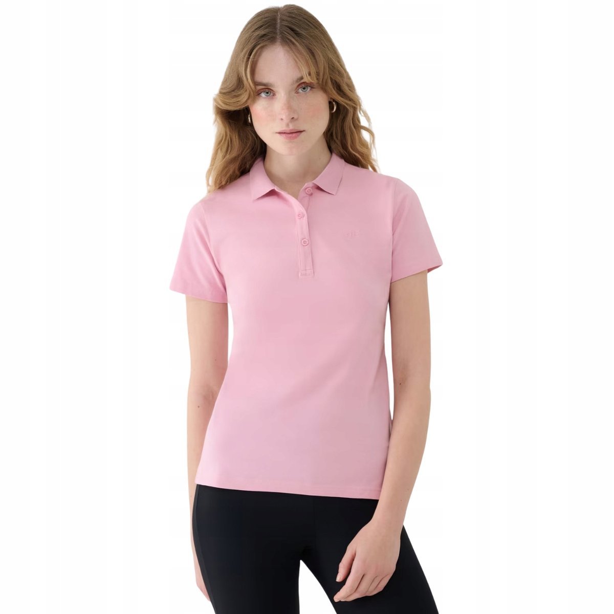 Koszulka Damska Polo 4F F514 Jasny Róż 4Fwmm00Tptsf514 56S Xl