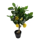 Sztuczne kwiaty - Sztuczne drzewko cytrynowe w doniczce 50 cm - miniaturka - grafika 1