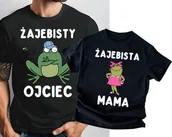Kubki - Zestaw koszulek dla Mamy i Taty ŻAJEBISTA MAMA , ŻAJEBISTY OJCIEC - miniaturka - grafika 1