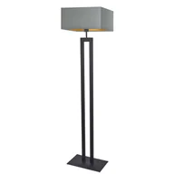 Lampy stojące - Srebrna lampa podłogowa do sypialni w stylu skandynawskim TORONTO GOLD - miniaturka - grafika 1
