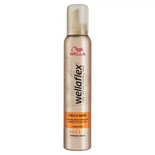 Wella Wellaflex Pianka Loki i Fale 200ml - Kosmetyki do stylizacji włosów - miniaturka - grafika 1