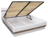 Łóżka - Łóżko Lionel 180X200 Li12 Dąb Sonoma Truflowy Z Pojemnikiem - miniaturka - grafika 1