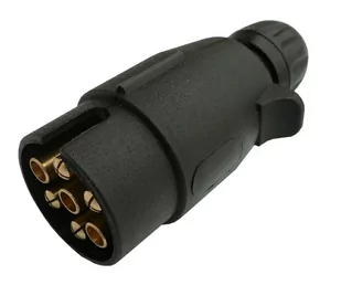 Wtyk Wtyczka 7 PIN do Przyczepy Przyczepki 12V/24V - Akcesoria do przyczep i kamperów - miniaturka - grafika 1