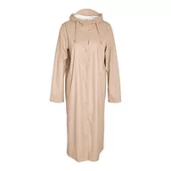 Kurtki damskie - Noisy May Nmsky L/S X-Long A-Line Raincoat Noos Płaszcz przeciwdeszczowy dla kobiet, Nomad, M - miniaturka - grafika 1