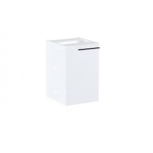 ROCA A857774529 ELLA Moduł boczny z koszem Cargo 40 cm - Szafki łazienkowe - miniaturka - grafika 1