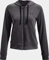Bluzy damskie - Under Armour Bluza UA Rival Terry FZ Hoodie 1369853 010 - miniaturka - grafika 1