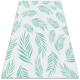 Modny uniwersalny dywan winylowy Hawajskie liście 150x225 cm - Dywany - miniaturka - grafika 1