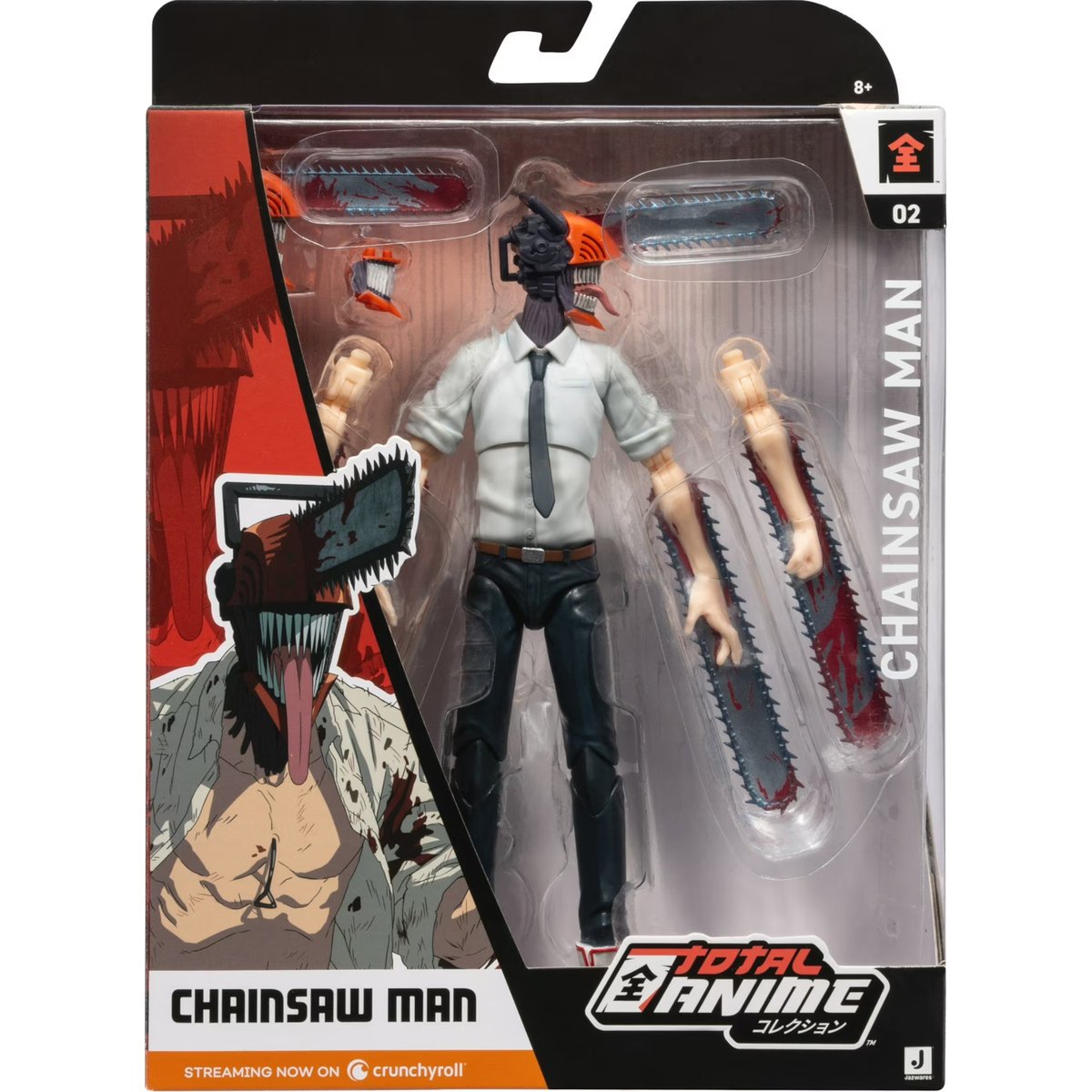 CHAINSAW MAN TOTAL ANIME - ORYGINALNA RUCHOMA FIGURKA CHAINSAW MAN 02