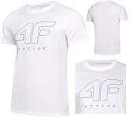 Koszulki męskie - Koszulka Męska 4f T-shirt 3016 Bawełniany Podkoszulek Sportowy Co Dzień 3xl - miniaturka - grafika 1