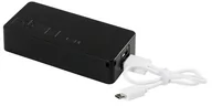 Powerbanki - Powerbank TOP ENERGY, czarny - miniaturka - grafika 1