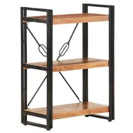 Regały - vidaXL Lumarko 3-poziomowy regał, 60x30x80 cm, lite drewno akacjowe 320613 - miniaturka - grafika 1