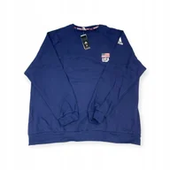 Bluzy męskie - Wciągana bluza męska granatowa VOLLEYBALL USA 3XL - miniaturka - grafika 1