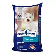 Sucha karma dla psów - Club 4 paws PREMIUM Lamb Rice Small Breeds 14 kg - miniaturka - grafika 1