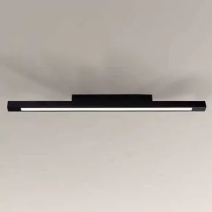 Shilo oprawa sufitowa LED Otaru 16W 1600lm 3000K czarna 1200 - Oprawy, klosze i abażury - miniaturka - grafika 1