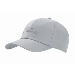 Czapki męskie - Czapka z daszkiem Jack Wolfskin BASEBALL CAP silver grey - ONE SIZE - grafika 1