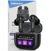 Słuchawki bluetooth - Słuchawki bezprzewodowe Sportowe Bluetooth 5.4 z ANC i etui powerbankiem PL - miniaturka - grafika 1