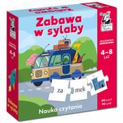 Puzzle - Kapitan Nauka, układanka edukacyjna Zabawa w sylaby - miniaturka - grafika 1