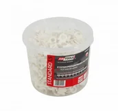 Poziomice, łaty, miary - Awtools System Poziomowania Płytek Standard 2,0Mm - 7-15Mm - Klips 400 Szt. - miniaturka - grafika 1