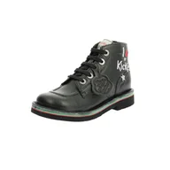 Botki damskie - KICKERS Kick col, Botki, 36 EU, Haft Czarne Serce, 36 EU - miniaturka - grafika 1