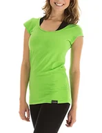 Koszulki i topy damskie - Winshape WTR4 koszulka damska z krótkim rękawem, fitness, yoga, pilates, zielony, S WTR4-APFELGRUEN-S_Apfelgrün_S - miniaturka - grafika 1