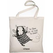 Torby i wózki na zakupy - Allbag Bee.pl Bawełniana torba To Bee OR not to bee - miniaturka - grafika 1