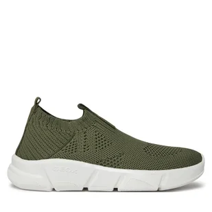 Sneakersy Geox J Aril Boy J02DMA 0006K C3009 Zielony - Buty dla chłopców - miniaturka - grafika 1