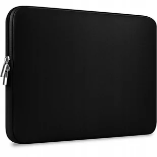 D-Pro Neopren Sleeve torba pokrowiec etui na laptop HP Lenovo MacBook Air/Pro 13/14 (Czarny) - Torby na laptopy - miniaturka - grafika 1