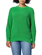 Swetry damskie - HUGO Sweter damski Shiloh, Medium Green317, L - miniaturka - grafika 1
