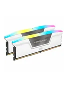 Pamięci RAM - CORSAIR DDR5 6000MT/s 32GB 2x16GB DIMM Unbuffered 36-44-44-96 Std PMIC XMP 3.0 VENGEANCE RGB DDR5 White Heatspreader Black PCB 1.4V - miniaturka - grafika 1