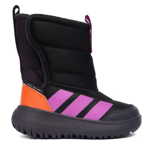 Śniegowce adidas Winterplay JS4080 Czarny - Buty dla dziewczynek - miniaturka - grafika 1